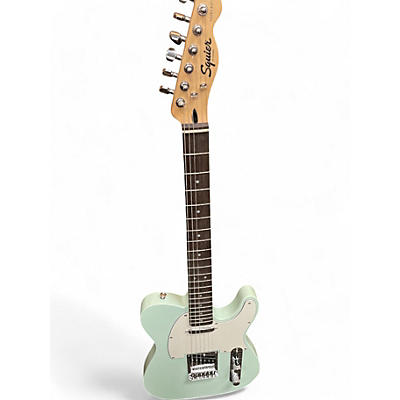 Squier Used Squier Affinity Telecaster Seafoam Green Solid Body Electric Guitar