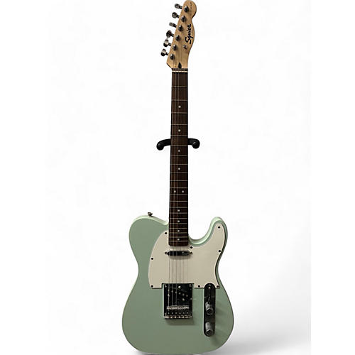 Squier Used Squier Affinity Telecaster Seafoam Green Solid Body Electric Guitar Seafoam Green