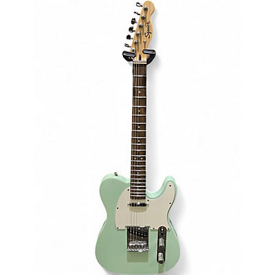 Used Squier Affinity Telecaster Seafoam Green Solid Body Electric Guitar
