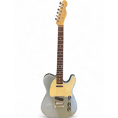 Used Squier Affinity Telecaster Silver Solid Body Electric Guitar