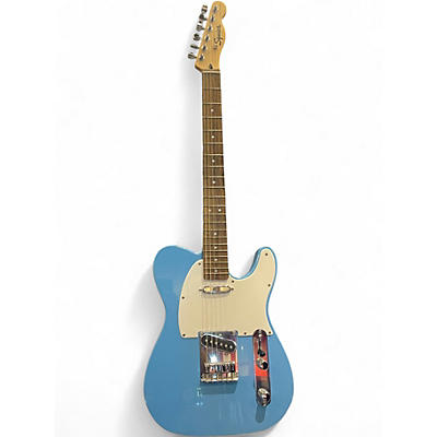 Used Squier Affinity Telecaster Sonic Blue Solid Body Electric Guitar