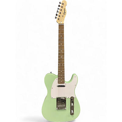 Squier Used Squier Affinity Telecaster Surf Green Solid Body Electric Guitar