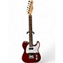 Used Squier Used Squier Affinity Telecaster Trans Crimson Red Solid Body Electric Guitar Trans Crimson Red