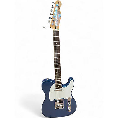 Used Squier Affinity Telecaster electric blue Solid Body Electric Guitar