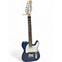 Used Squier Affinity Telecaster electric blue Solid Body Electric Guitar electric blue