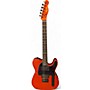 Used Squier Affinity Telecaster fsr Metallic Orange Solid Body Electric Guitar Metallic Orange