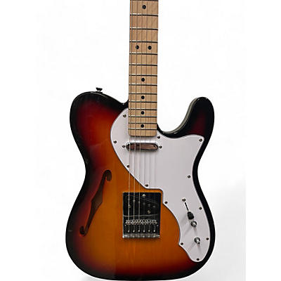 Squier Used Squier Affinity Telecaster thinline 2 Color Sunburst Solid Body Electric Guitar