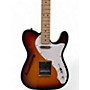 Used Squier Used Squier Affinity Telecaster thinline 2 Color Sunburst Solid Body Electric Guitar 2 Color Sunburst