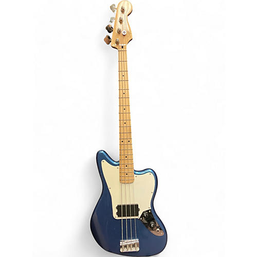 Squier Used Squier Affinity jaguar Blue Electric Bass Guitar Blue