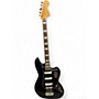 Used Squier BASS VI Black Baritone Guitars Black