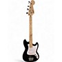 Used Squier BRONCO BASS Black Electric Bass Guitar Black