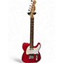 Used Squier BULLET TELLECASTER Red Solid Body Electric Guitar Red