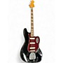 Used Squier Bass VI Black Solid Body Electric Guitar Black