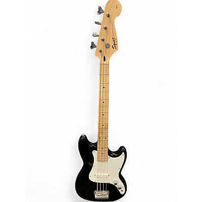 Used Squier Bronco BLACK Electric Bass Guitar