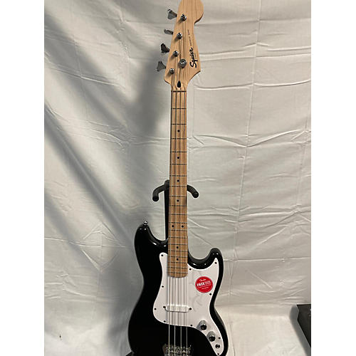 Squier Used Squier Bronco Bass Black Electric Bass Guitar Black