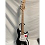 Used Squier Used Squier Bronco Bass Black Electric Bass Guitar Black