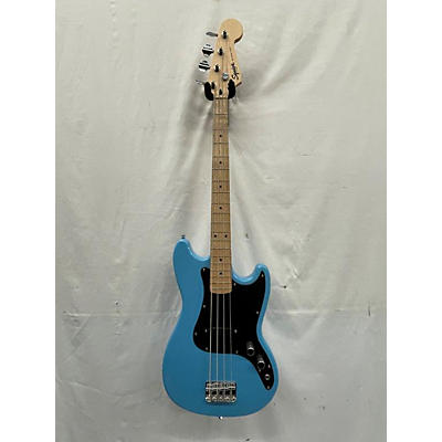 Squier Used Squier Bronco California Blue Electric Bass Guitar