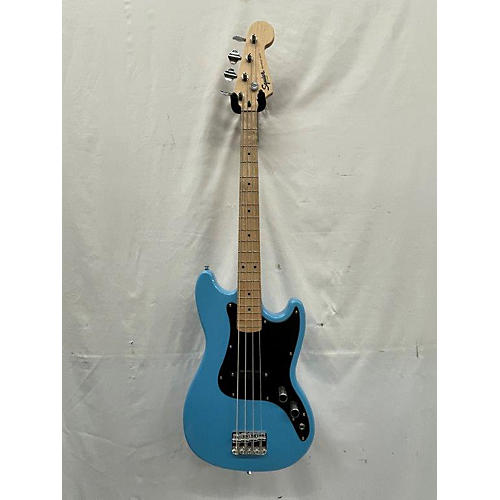 Squier Used Squier Bronco California Blue Electric Bass Guitar California Blue