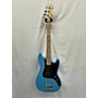 Used Squier Used Squier Bronco California Blue Electric Bass Guitar California Blue