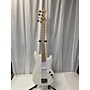 Used Squier Used Squier Bronco White Electric Bass Guitar White