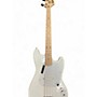 Used Squier Used Squier Bronco White Electric Bass Guitar White