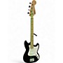 Used Squier Bronco black Electric Bass Guitar black