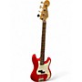 Used Squier Bullet BASE Candy Apple Red Electric Bass Guitar Candy Apple Red