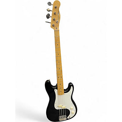 Used Squier Bullet Bass Black Electric Bass Guitar