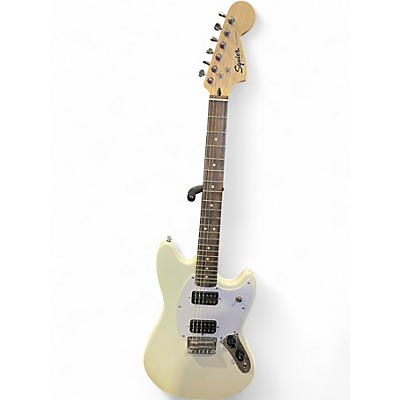 Used Squier Bullet Mustang HH Alpine White Solid Body Electric Guitar