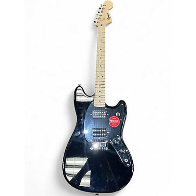 Used Squier Bullet Mustang HH Black Solid Body Electric Guitar