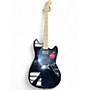 Used Squier Bullet Mustang HH Black Solid Body Electric Guitar Black