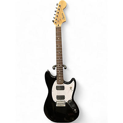 Used Squier Bullet Mustang HH Black Solid Body Electric Guitar
