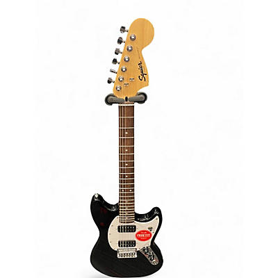 Used Squier Bullet Mustang HH Black Solid Body Electric Guitar