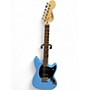 Used Squier Bullet Mustang HH Blue Solid Body Electric Guitar Blue