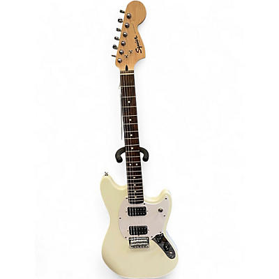 Used Squier Bullet Mustang HH Cream Solid Body Electric Guitar