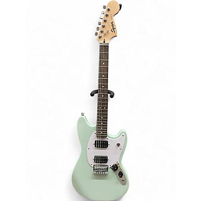 Used Squier Bullet Mustang HH Daphne Blue Solid Body Electric Guitar
