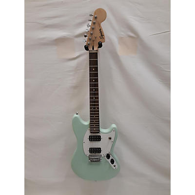 Squier Used Squier Bullet Mustang HH Green Solid Body Electric Guitar