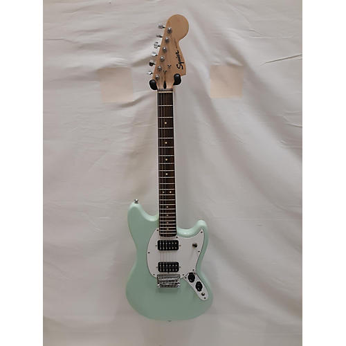 Squier Used Squier Bullet Mustang HH Green Solid Body Electric Guitar Green