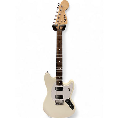 Squier Used Squier Bullet Mustang HH Olympic White Solid Body Electric Guitar Olympic White