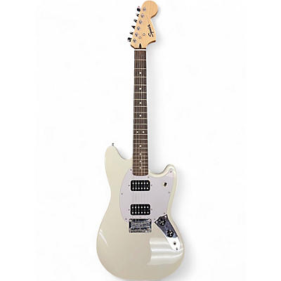 Used Squier Bullet Mustang HH Olympic White Solid Body Electric Guitar