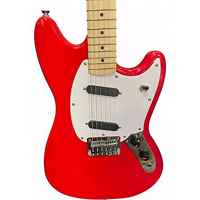 Squier Used Squier Bullet Mustang HH Ruby Solid Body Electric Guitar