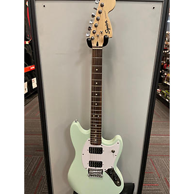 Squier Used Squier Bullet Mustang HH Seafoam Green Solid Body Electric Guitar