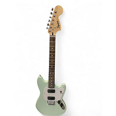 Used Squier Bullet Mustang HH Seafoam Green Solid Body Electric Guitar