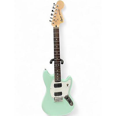 Used Squier Bullet Mustang HH Seafoam Green Solid Body Electric Guitar