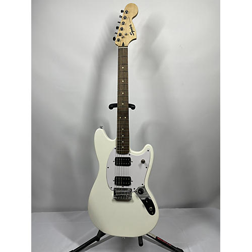 Squier Used Squier Bullet Mustang HH White Solid Body Electric Guitar White