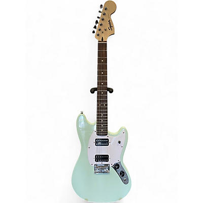Used Squier Bullet Mustang HH green Solid Body Electric Guitar