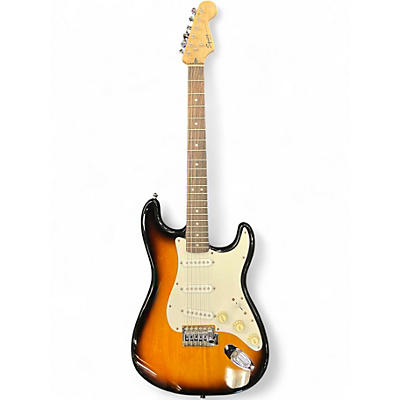Used Squier Bullet Stratocaster 2 Color Sunburst Solid Body Electric Guitar