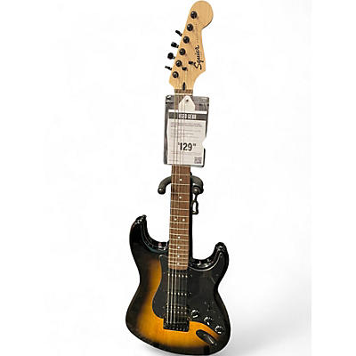 Used Squier Bullet Stratocaster 2 Color Sunburst Solid Body Electric Guitar
