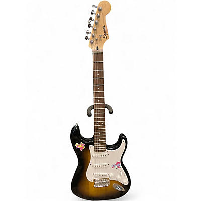 Used Squier Bullet Stratocaster 2 Color Sunburst Solid Body Electric Guitar