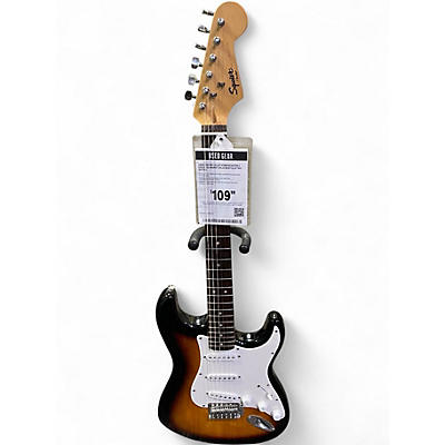 Used Squier Bullet Stratocaster 2 Color Sunburst Solid Body Electric Guitar
